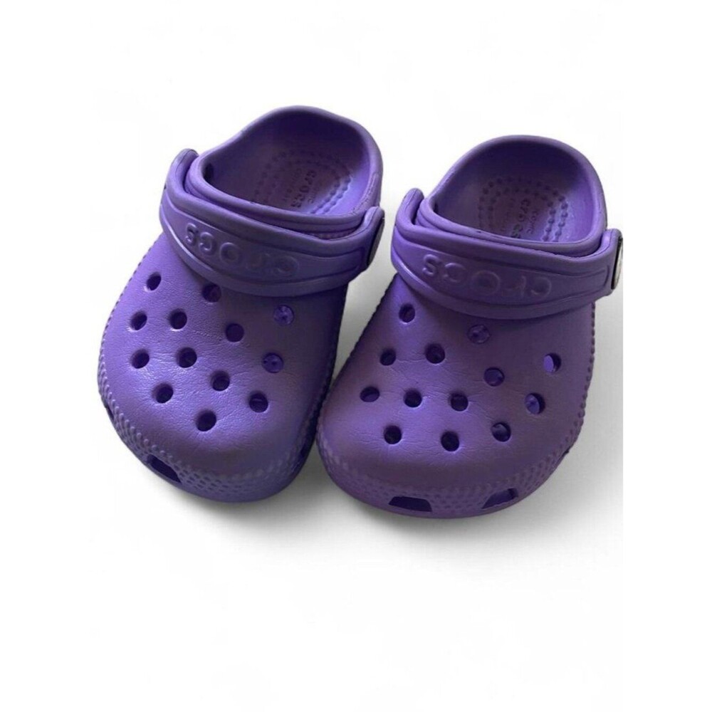 Crocs Kids' Purple Clogs 5C